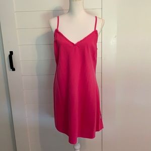 Pink Calvin Klein dress